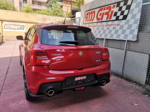 Suzuki Swift Sport Hybrid elaborazione stage 1, centralina, pedalbooster, filtro aria sportivo