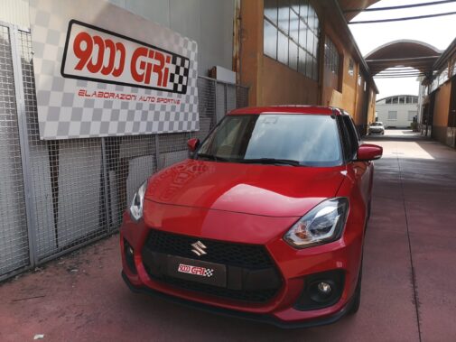 Suzuki Swift Sport Hybrid elaborazione stage 1, centralina, pedalbooster, filtro aria sportivo