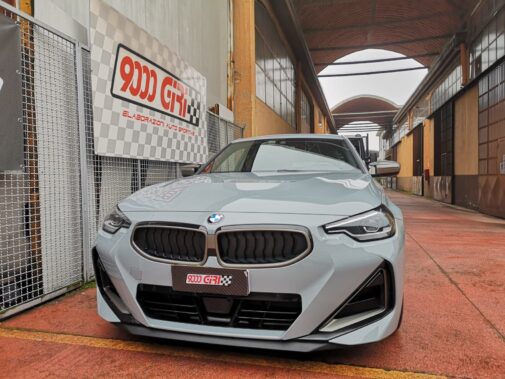 Bmw M240i con centralina Seletron Chip Box + pastiglie sportive Ebc mescola gialla anteriori + posteriori