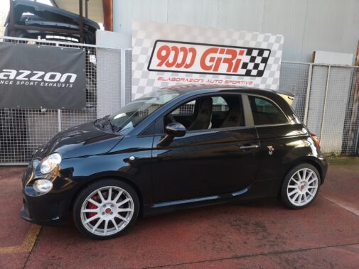 Rimappatura centralina elettronica Fiat 500 Abarth 595 Competizione