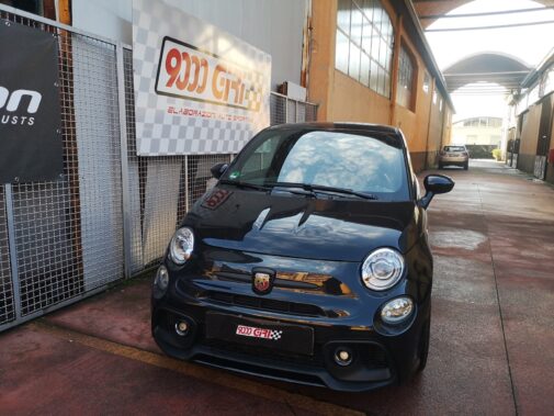 Rimappatura centralina elettronica Fiat 500 Abarth 595 Competizione