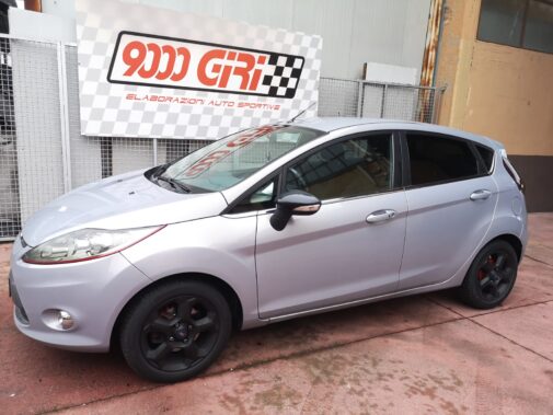 Ford Fiesta 1.2 16v rimappatura centralina elettronica + pedalbooster touch + filtro aria sportivo Bmc