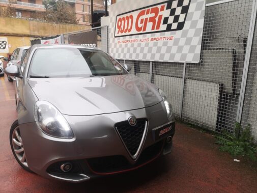 Alfa Romeo Giulietta 1.4 tb rimappatura centralina elettronica via seriale