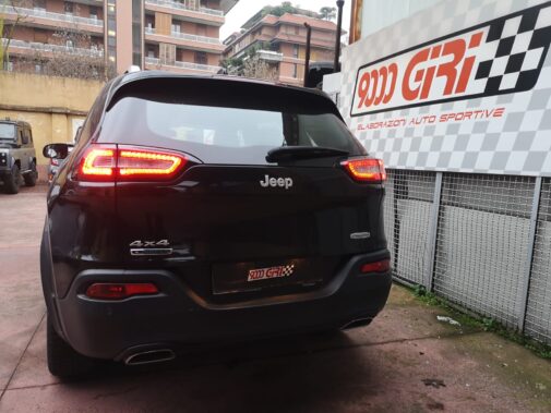 Jeep Cherokee 2.2 td upgrade impianto frenante con dischi e pastiglie sportive Ebc