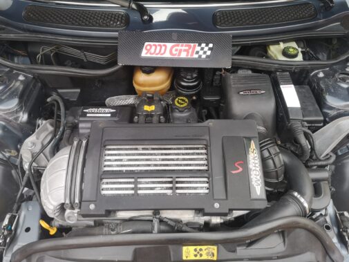 Mini Cooper Gp R53 Jcw restauro completo carrozzeria + interni + sostituzione motore + ammortizzatori Bilstein B6 + impianto frenante Ebc