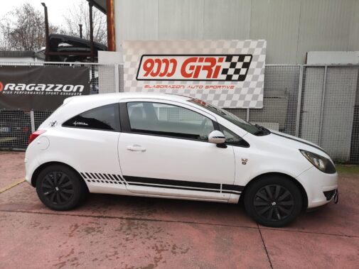 Opel Corsa 1.2 16v pedalbooster touch Seletron Performance + terminale sportivo omologato Ragazzon