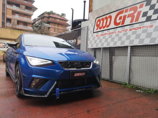 Seat Ibiza 1.5 Tsi terminale omologato duplex Ragazzon Performance + tubo centrale diretto gr N