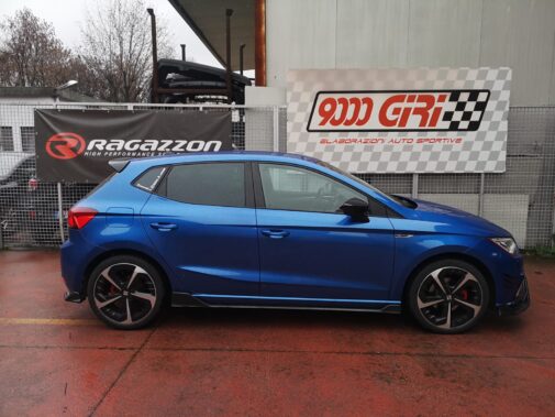 Seat Ibiza 1.5 Tsi terminale omologato duplex Ragazzon Performance + tubo centrale diretto gr N