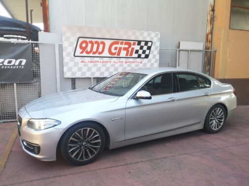 Bmw 525td messa a punto motore revisione 2 turbine con upgrade Stage 1 rimappatura centralina elettronica