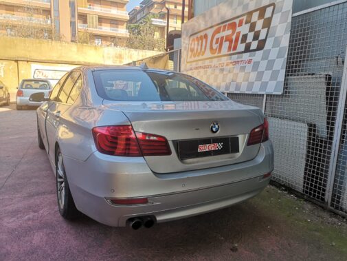 Bmw 525td messa a punto motore revisione 2 turbine con upgrade Stage 1 rimappatura centralina elettronica