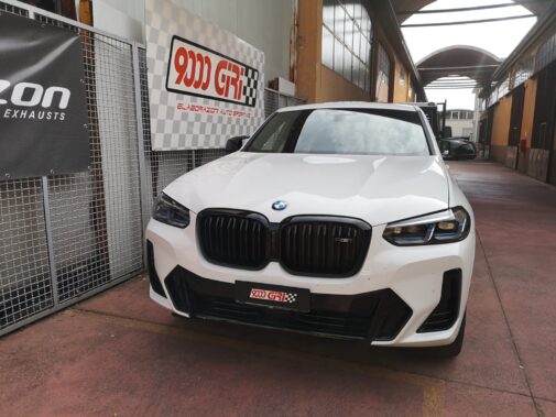 Active Sound Booster Maxhaust montato su Bmw X4 M40d by 9000 giri elaborazioni auto sportive