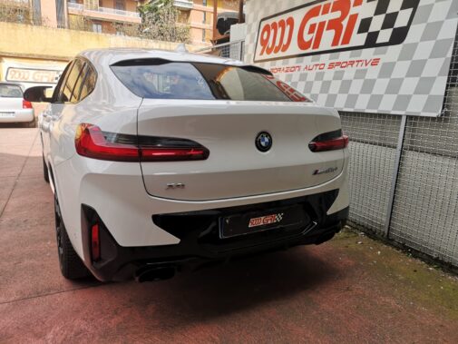 Active Sound Booster Maxhaust montato su Bmw X4 M40d by 9000 giri elaborazioni auto sportive