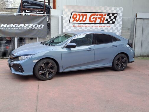 Honda Civic 1.0 tb revisione turbina con girante in avional, cinghia distribuzione, pompa olio, tagliando completo