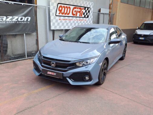 Honda Civic 1.0 tb revisione turbina con girante in avional, cinghia distribuzione, pompa olio, tagliando completo