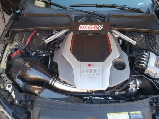 Centralina per apertura permanente valvole di scarico originali + kit aspirazione E-Venturi + centralina Power King Audi Rs5