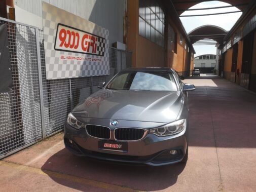 Bmw 420d cabrio con Active Sound Booster Maxhaust versione Bridge