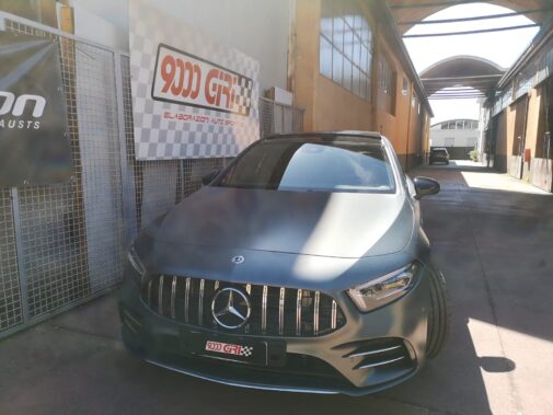 MercedesA35 Amg con centralina Seletron Performance programmata by 9000 giri elaborazioni auto sportive