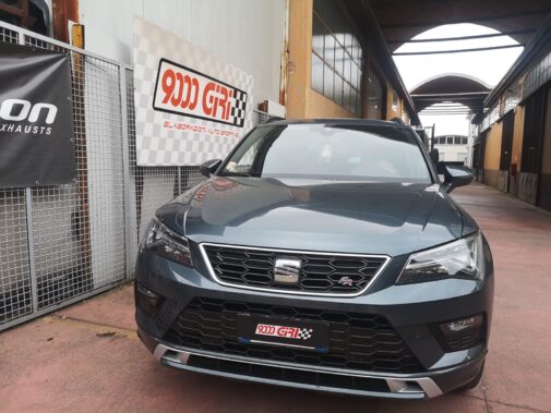 Seat Ateca 1.5 tsi con centralina Seletron pedalbooster touch filtro aria sportivo bmc e tagliando con olio Bardhal