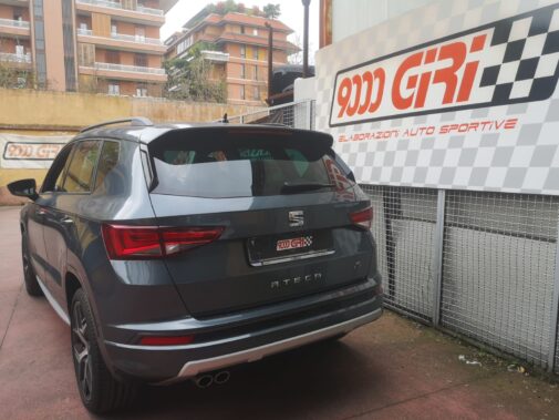 Seat Ateca 1.5 tsi con centralina Seletron pedalbooster touch filtro aria sportivo bmc e tagliando con olio Bardhal