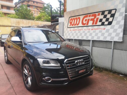 Audi Sq5 tagliando copleto servizio manutenzione cambio automatico servizio pulizia motore con idrogeno Pedalbooster