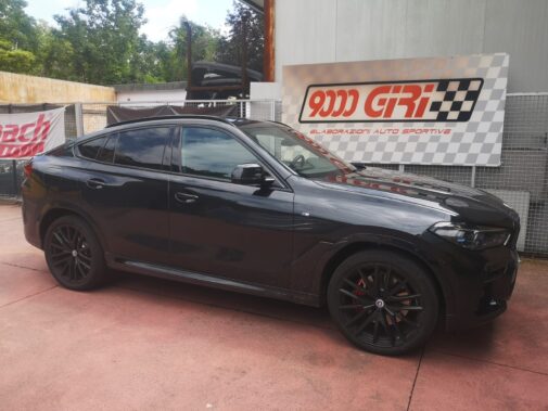 Bmw X6 3.0 tdi con Active Sound Booster Panthera montato da 9000 Giri elaborazioni auto sportive