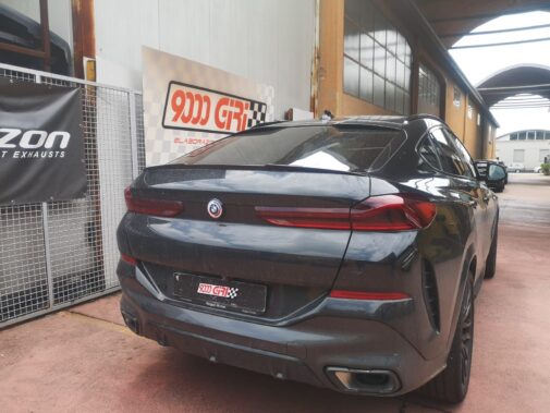 Bmw X6 3.0 tdi con Active Sound Booster Panthera montato da 9000 Giri elaborazioni auto sportive