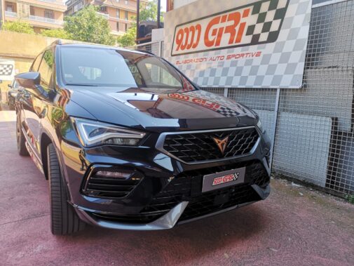 Cupra Ateca 1.5 tsi con distanziali 12mm Ibolts by 9000 giri elaborazioni auto sportive