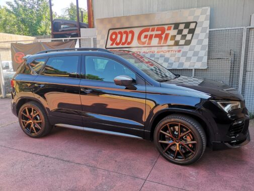 Cupra Ateca 1.5 tsi con distanziali 12mm Ibolts by 9000 giri elaborazioni auto sportive