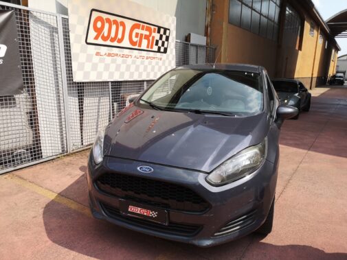 Rimappatura centralina elettronica via seriale su Ford Fiesta 1.4 16v