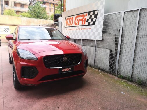 Jaguar E-Pace con cerchi Msw 42 neri lucidi 19" + gomme Nexen Sport suv 235/55/19