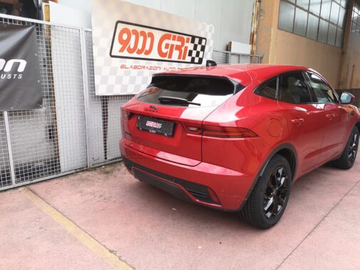 Jaguar E-Pace con cerchi Msw 42 neri lucidi 19" + gomme Nexen Sport suv 235/55/19