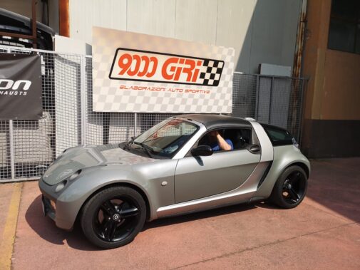 Smart Roadster 9000 verniciatura e revisione cerchi in lega originali + revisione tamburi freno posteriori