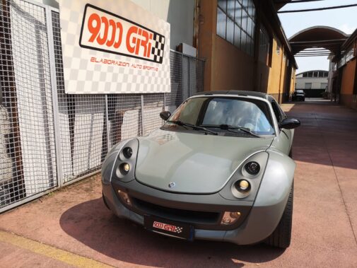 Smart Roadster 9000 verniciatura e revisione cerchi in lega originali + revisione tamburi freno posteriori