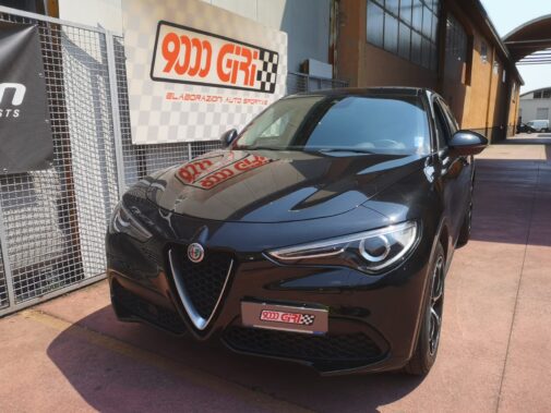 Alfa Romeo Stelvio 2.2v tb ottimizzazione parametri motore tramite centralina Seletron Performance