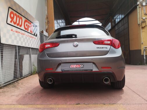 Alfa Giulietta 1.4 tb terminale sportivo omologato ragazzon Performance + centrale diretto + dischi pastiglie e tubi freno sportivi Ebc