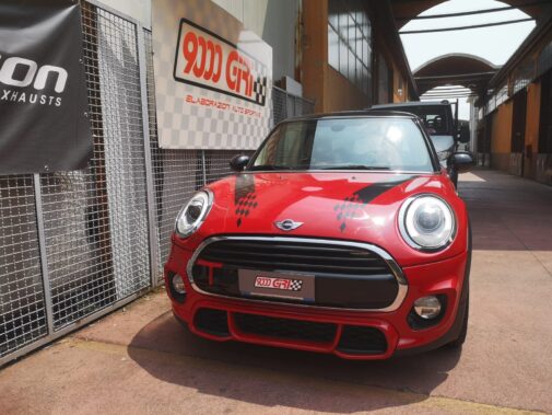 Mini Cooper 1.5 tb rimappatura centralina elettronica eseguita via presa eobd by 9000 Giri elaborazioni