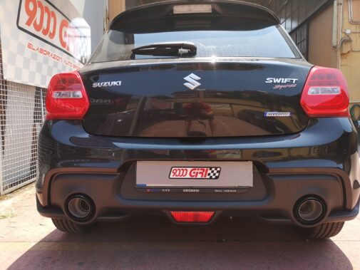 Suzuki Swift Sport Hybrid linea di scarico sportiva Ragazzon Performance centralina e pedalbooster Seletron