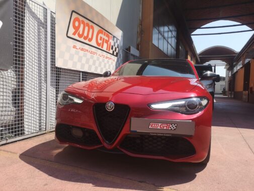 Alfa Giulia Veloce Q4 2.0 tb con linea di scarico sportiva Ragazzon Performance + centralina elettronica riprogrammabile Seletron