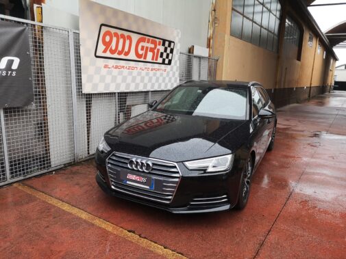 Audi A4 3.0 tdi Avant montaggio Active Sound Booster Panthera by 9000 Giri elaborazioni auto sportive