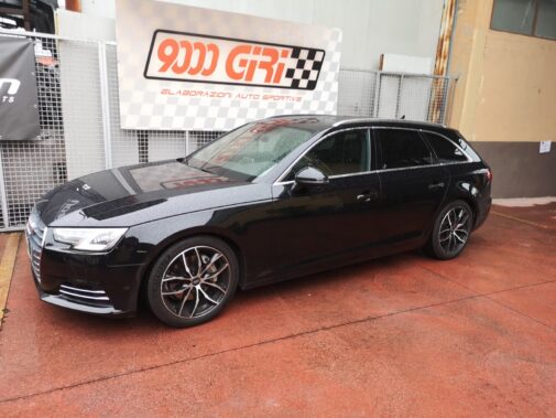 Audi A4 3.0 tdi Avant montaggio Active Sound Booster Panthera by 9000 Giri elaborazioni auto sportive