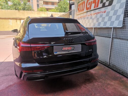 Audi A6 Avant Hybrid montaggio Active Sound Booster Panthera by 9000 Giri elaborazioni auto sportive