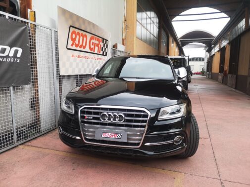 Audi Sq5 sostituzione catena distribuzione + servizio manutenzione cambio automatico + pulizia motore con idrogeno + rimappatura centralina