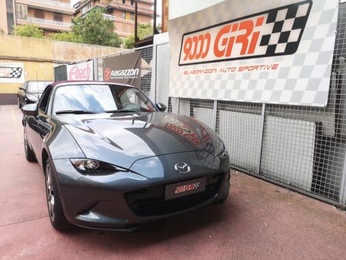 Mazda Mx 5 nd 2.0 terminale di scarico sportivo omologato 4 uscite Ragazzon Performance