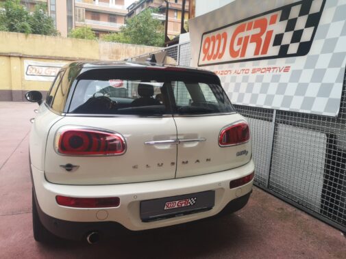 Mini Clubman 2.sd pulizia interna motore con idrogeno + rimappatura centralina elettronica eseguita via presa obd