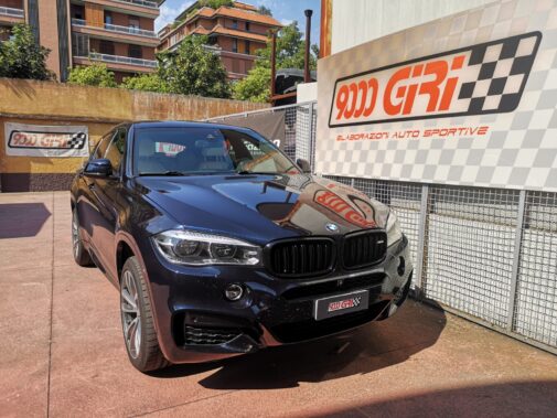 Bmw X6 Hybrid 3.0 tdi Active Sound Booster Panthera + centralina Seletron Performance montati da 9000 giri elaborazioni