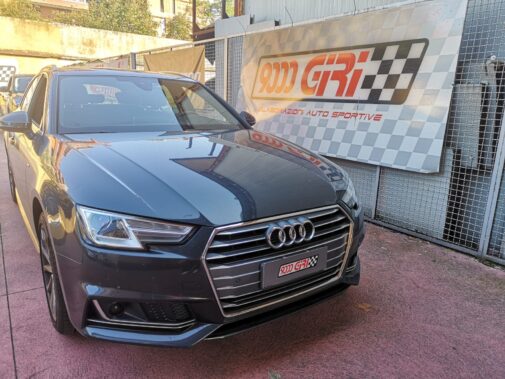 Audi A4 2.0 tdi sostituzione bracci oscillanti anteriori completi di testine by 9000 giri elaborazioni auto sportive