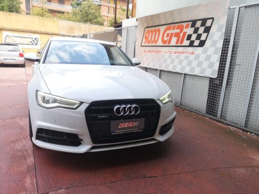 Audi A6 Avanrt3.0 tdi disattivazione elettronica sistema adblue + rimappatura centralina elettronica eseguita via seriale