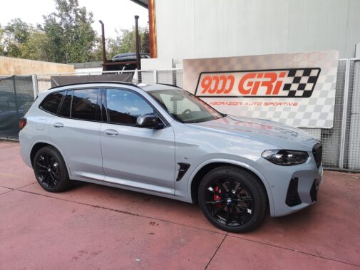 Bmw X3 3.0 tdi Hybrid montaggio nuovo Active Sound Booster Maxhaust versione Bridge by 9000 Giri elaborazioni auto sportive