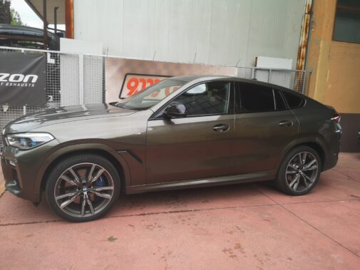 Bmw X6 M50 d con Active Sound Booster Panthera montato da 9000 Giri elaborazioni auto sportive Milano