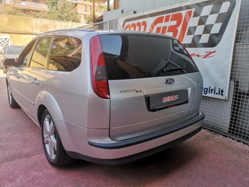 Ford Focus 1.6 tdci rimappatura centralina elettronica motore per incrementare valori di coppia e potenza by 9000 Giri